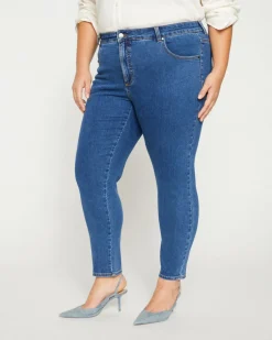 Universal Standard Seine Mid Rise Skinny Jeans 27 Inch