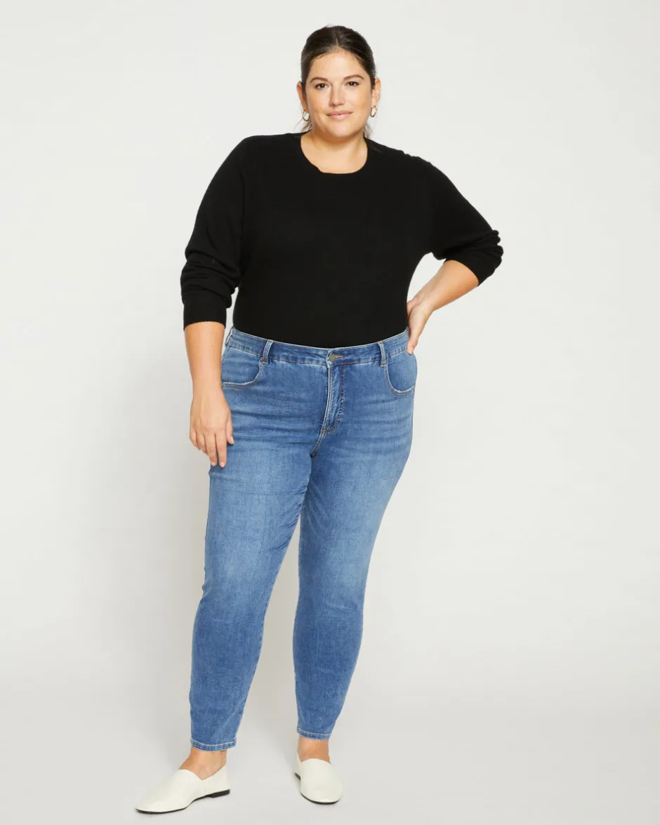 Universal Standard Seine Mid Rise Skinny Jeans 27 Inch