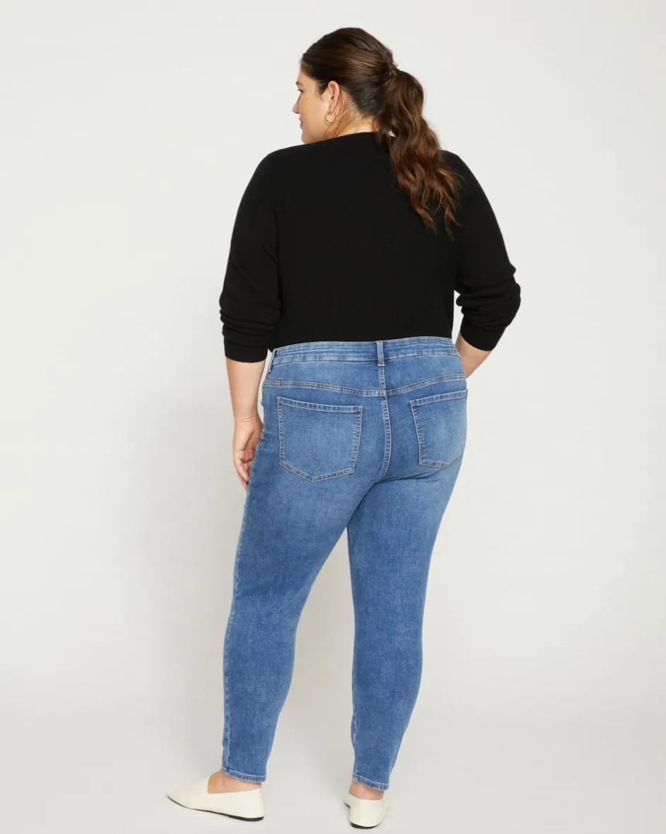 Universal Standard Seine Mid Rise Skinny Jeans 27 Inch