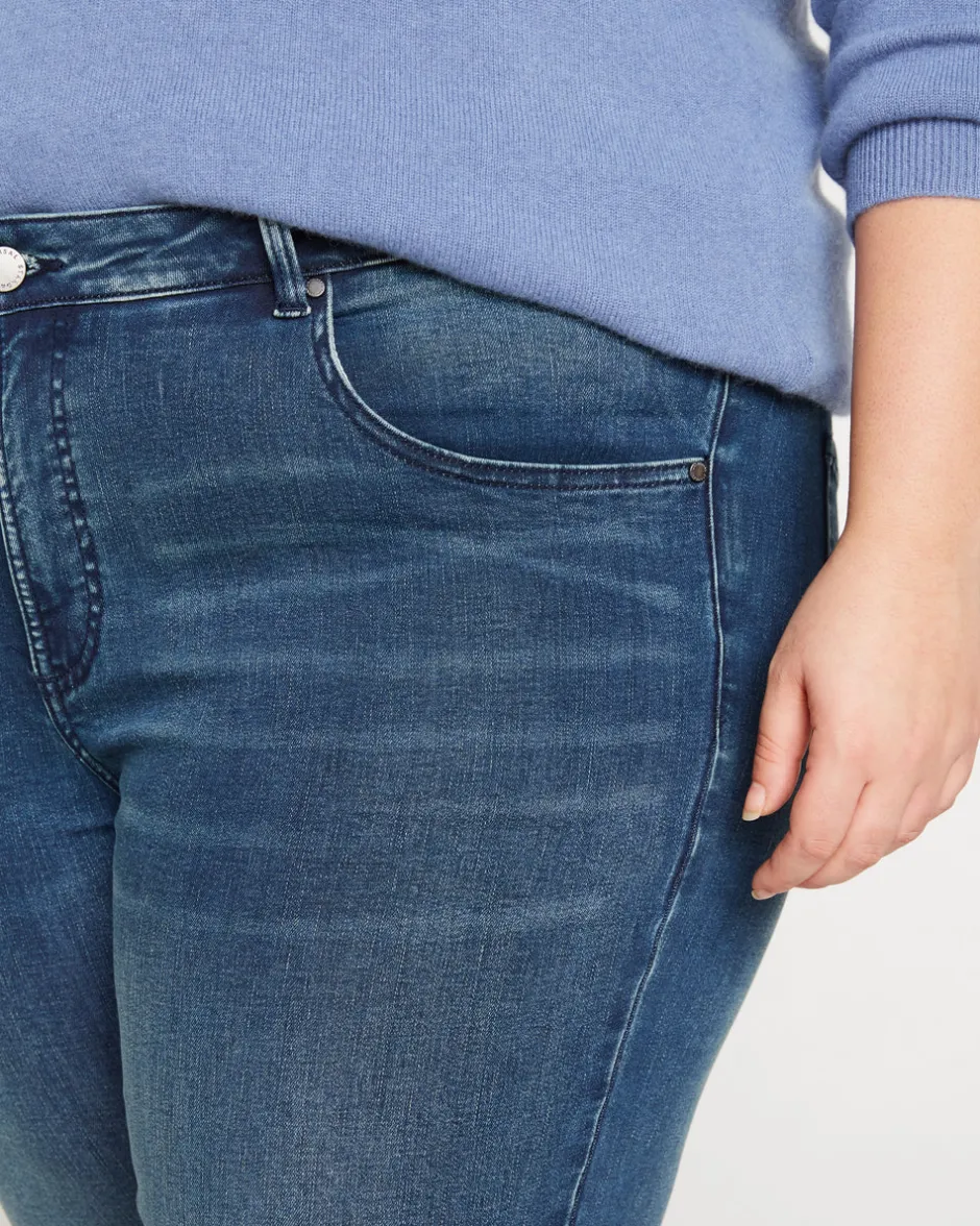 Universal Standard Seine Mid Rise Skinny Jeans 27 Inch