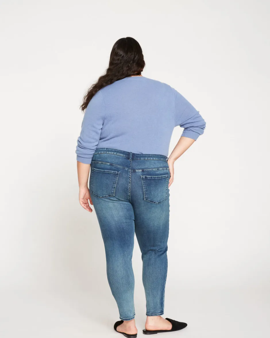Universal Standard Seine Mid Rise Skinny Jeans 27 Inch