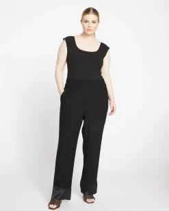 Universal Standard Soiree Double Luxe Pull-On Pants