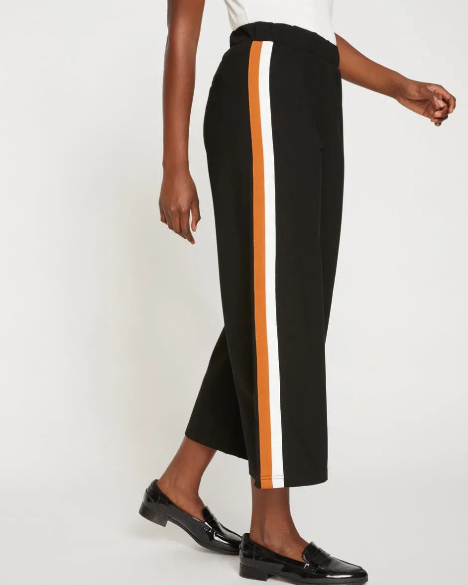 Universal Standard Stephanie Wide Leg Stripe Ponte Pants 27 Inch