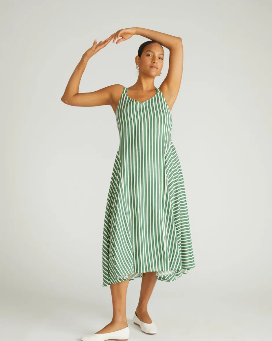 Universal Standard Sunshower Flowy Linen Dress