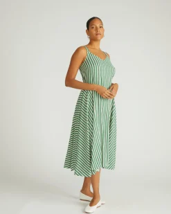 Universal Standard Sunshower Flowy Linen Dress