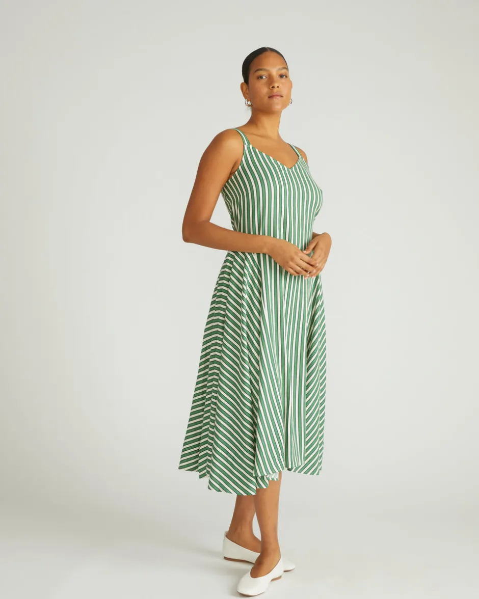 Universal Standard Sunshower Flowy Linen Dress