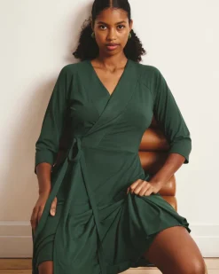 Universal Standard The Divine Jersey Wrap Dress