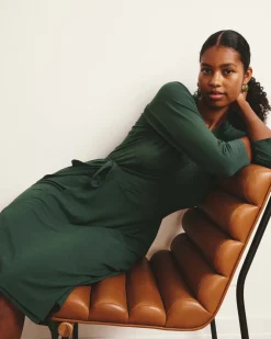 Universal Standard The Divine Jersey Wrap Dress