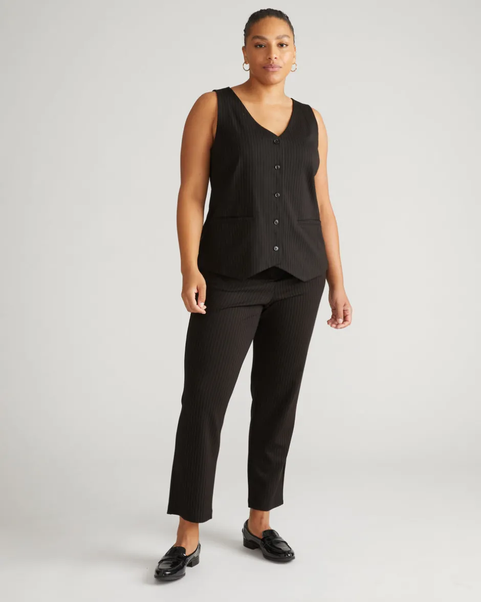 Universal Standard The Tailored Ponte Vest