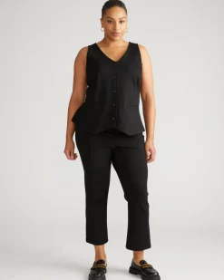 Universal Standard The Tailored Ponte Vest