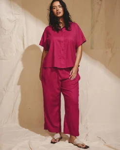 Universal Standard Tupelo Linen Shirt