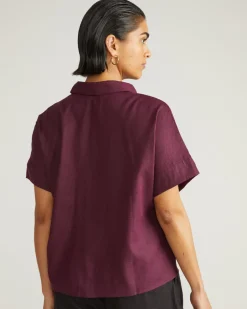 Universal Standard Tupelo Linen Shirt