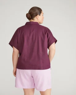 Universal Standard Tupelo Linen Shirt