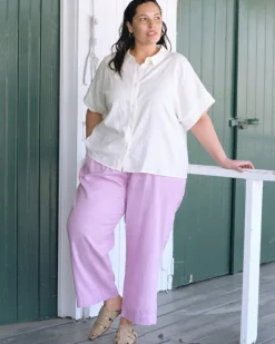 Universal Standard Tupelo Linen Shirt