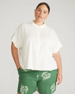 Universal Standard Tupelo Linen Shirt