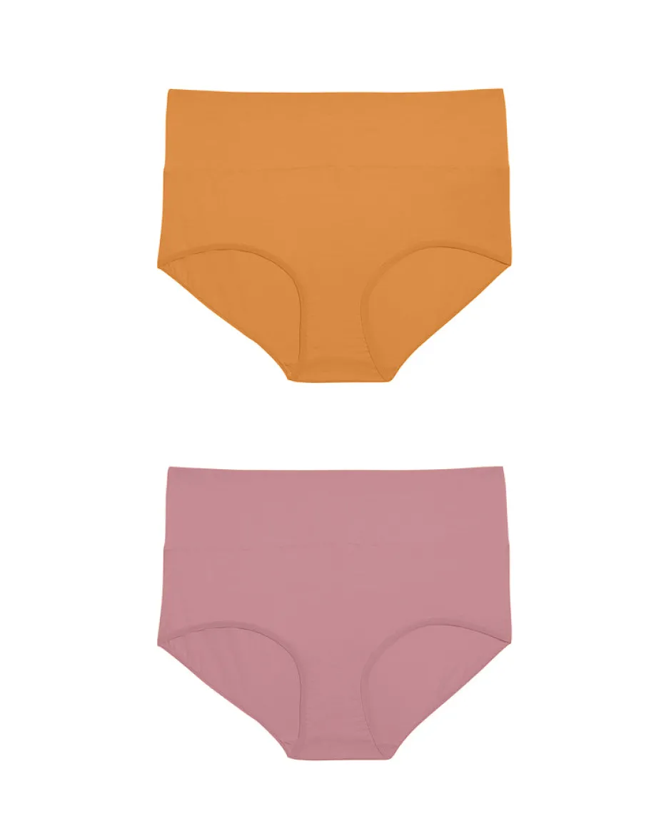 Universal Standard UltimateS 2-Pack Full Coverage High Rise Brief