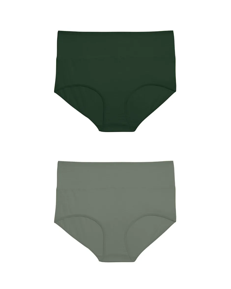 Universal Standard UltimateS 2-Pack Full Coverage High Rise Brief