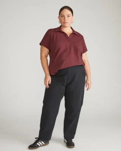 Universal Standard Varsity French Terry Pull On Pants