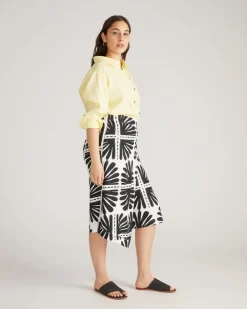 Universal Standard Villa Linen Wrap Culottes