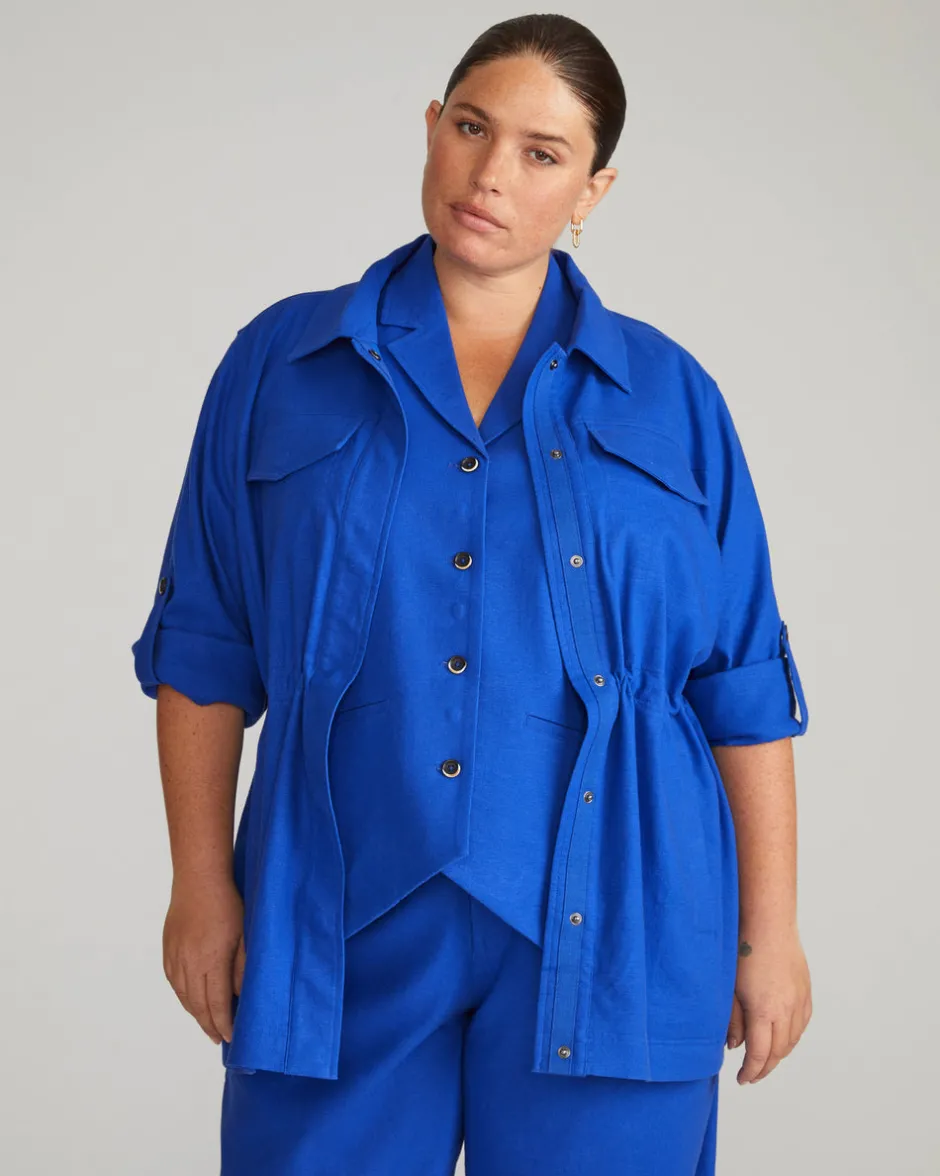 Universal Standard Vineyard Linen Jacket