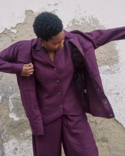 Universal Standard Vineyard Linen Jacket