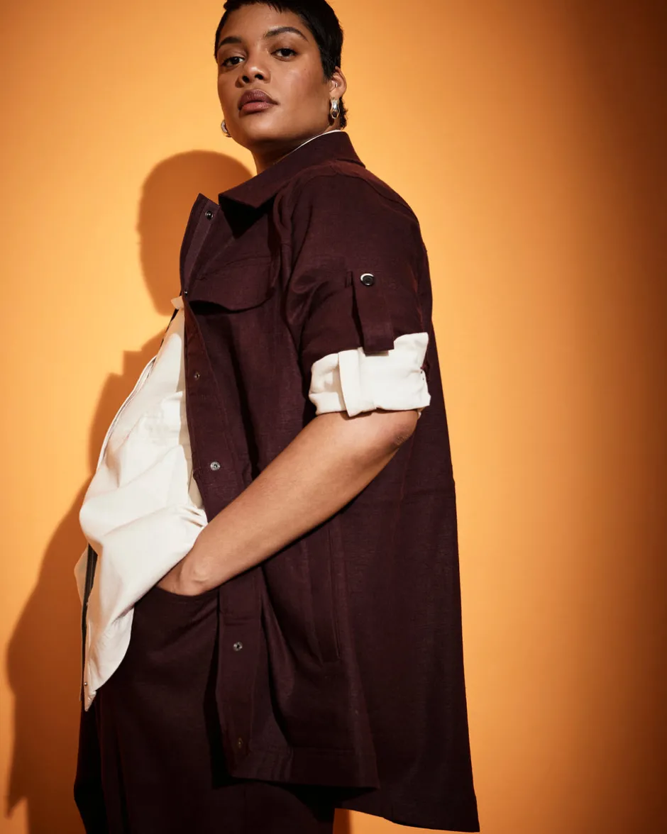 Universal Standard Vineyard Linen Jacket