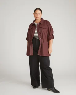 Universal Standard Vineyard Linen Jacket
