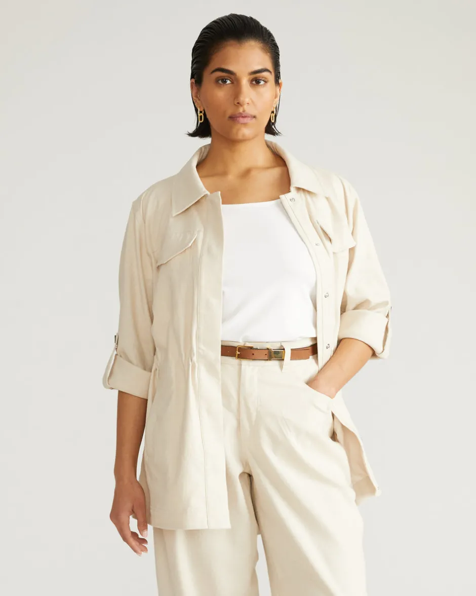 Universal Standard Vineyard Linen Jacket
