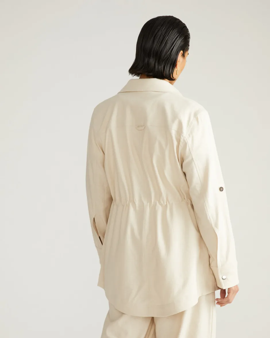 Universal Standard Vineyard Linen Jacket