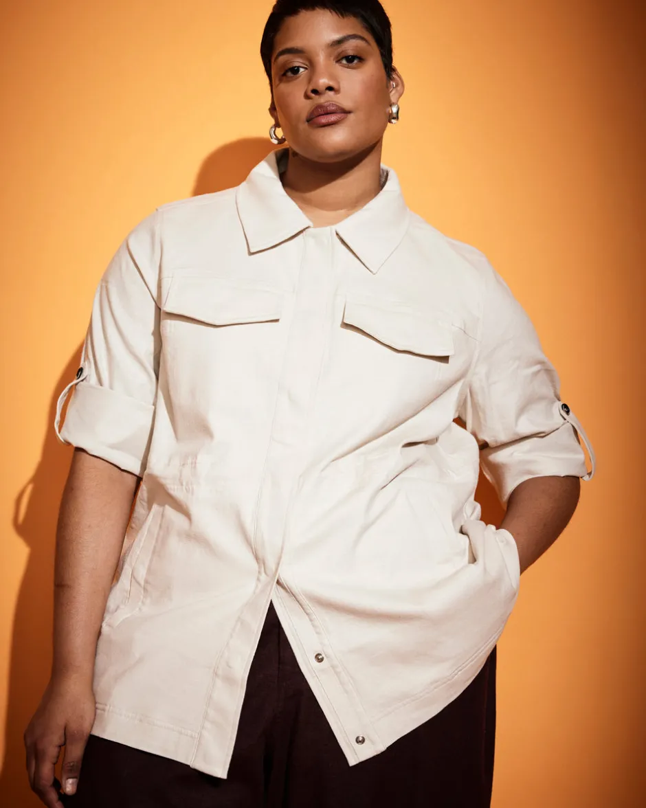 Universal Standard Vineyard Linen Jacket