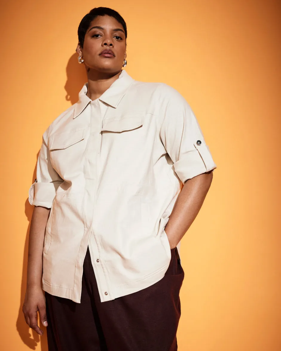 Universal Standard Vineyard Linen Jacket