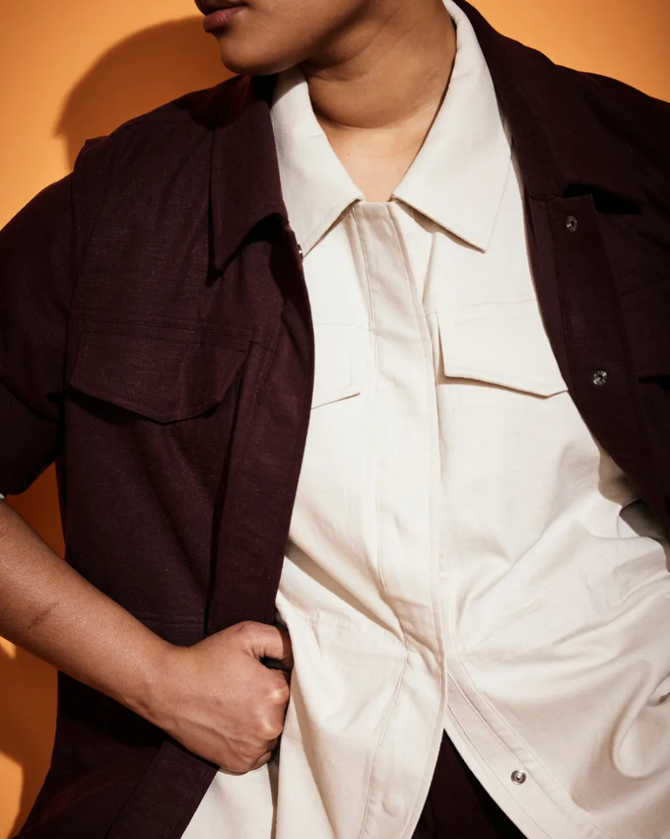 Universal Standard Vineyard Linen Jacket