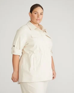 Universal Standard Vineyard Linen Jacket