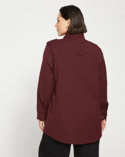 Universal Standard Vineyard Stretch Cotton Twill Jacket