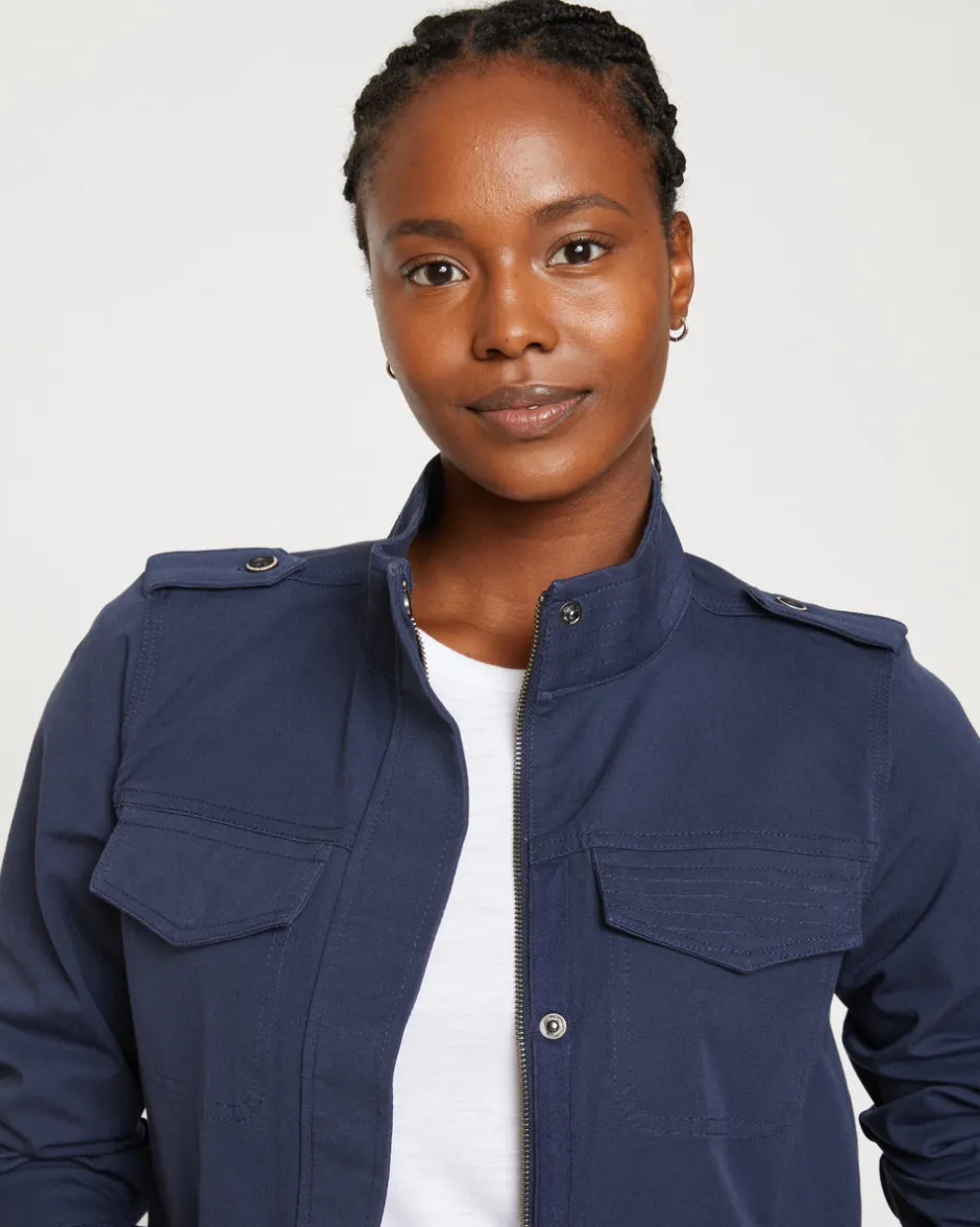Universal Standard Vineyard Stretch Cotton Twill Jacket