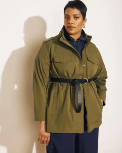 Universal Standard Vineyard Stretch Cotton Twill Jacket