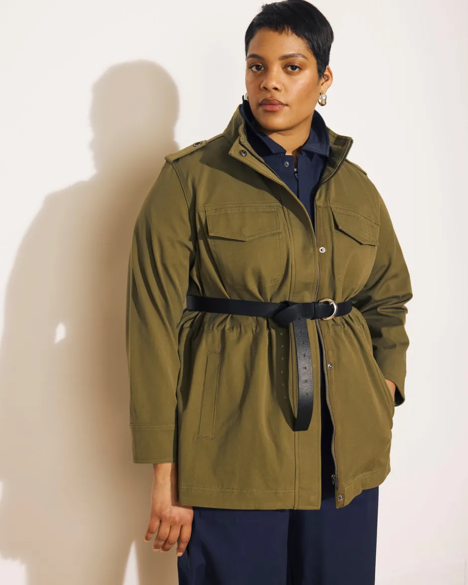Universal Standard Vineyard Stretch Cotton Twill Jacket