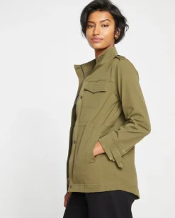 Universal Standard Vineyard Stretch Cotton Twill Jacket