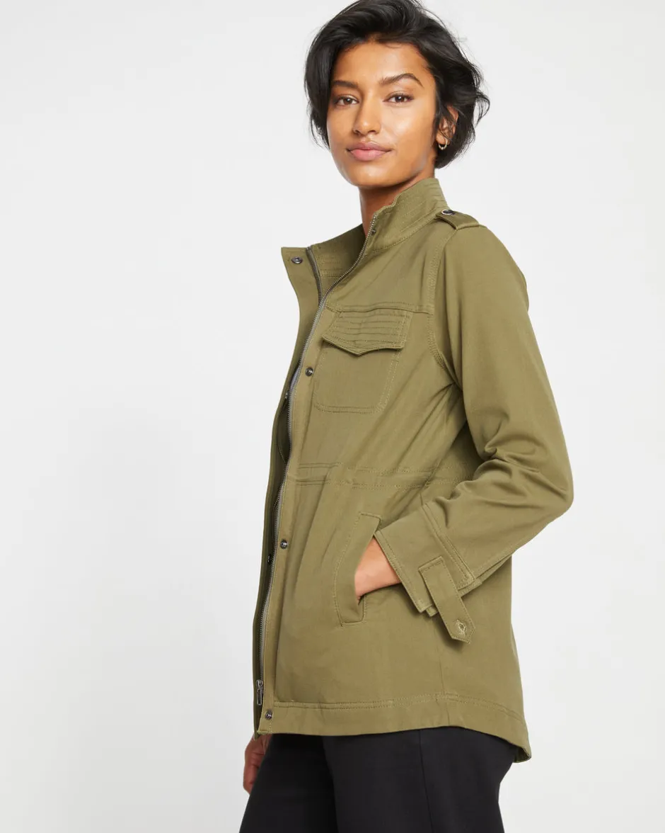 Universal Standard Vineyard Stretch Cotton Twill Jacket