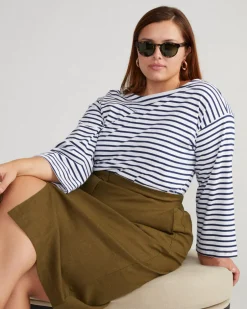 Universal Standard Wooster Linen Skirt